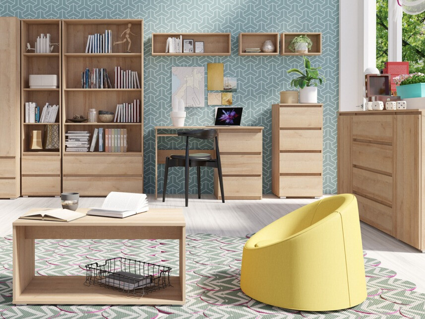 Настенная полка Cirdora 110 (Сонома Дуб)