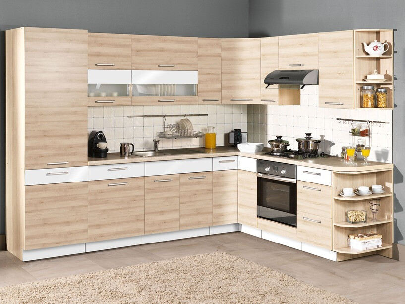 Модульный шкафчик с выдвижными ящиками Mode Beech 123