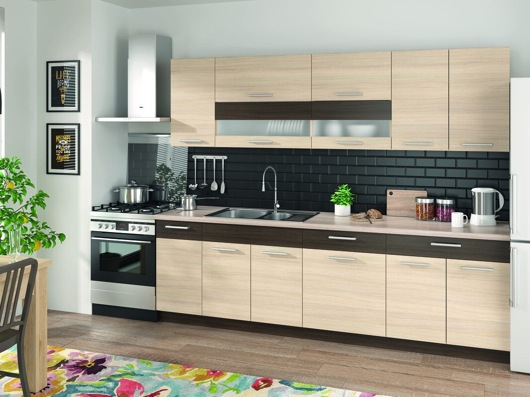 Moduļu skapis ar atvilktnēm Mode Light 124