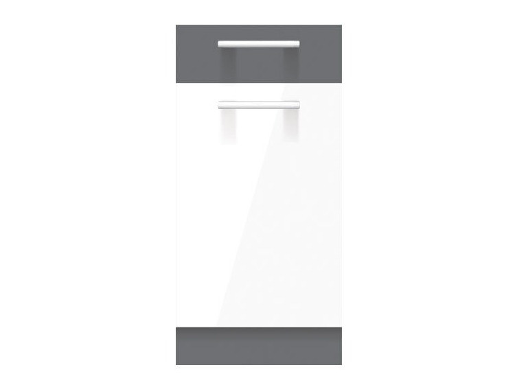 Moduļu skapis ar atvilktni un durvīm Mode White 117