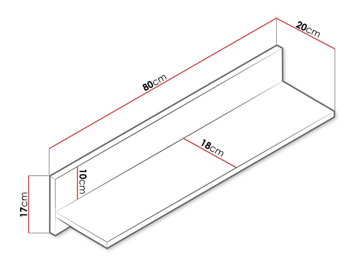 Piekarams plaukts Almira 111