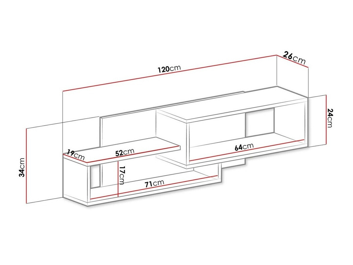 Piekarams plaukts Sorviru 105 (Balts + Tumši rozā)