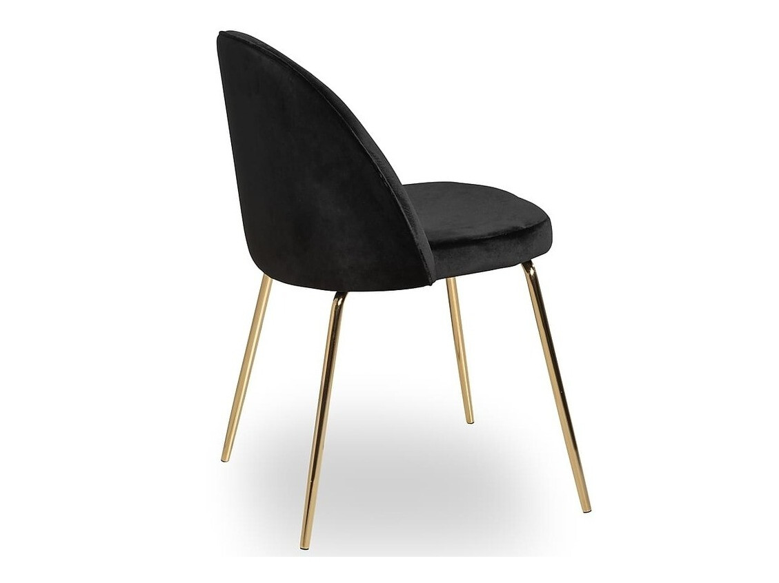 Krēsls Charleston 121 (Melns + Misiņš)