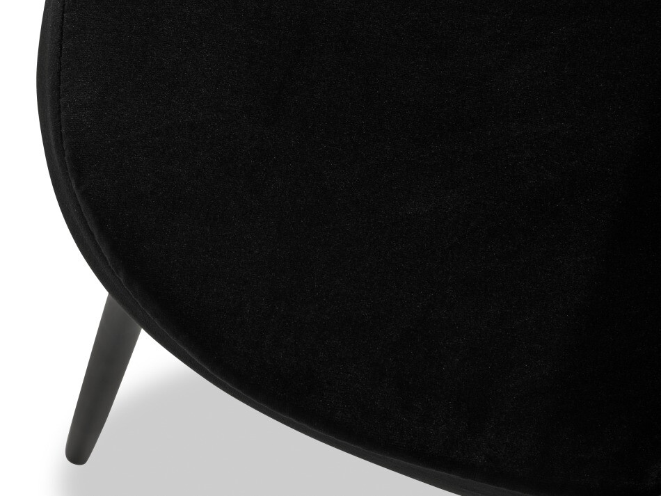 Krēsls Charleston 121 (Melns)