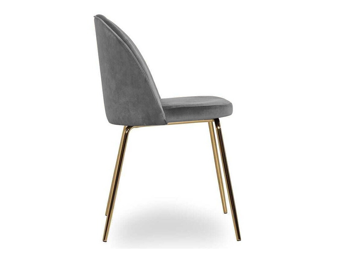 Krēsls Charleston 121 (Pelēks + Misiņš)