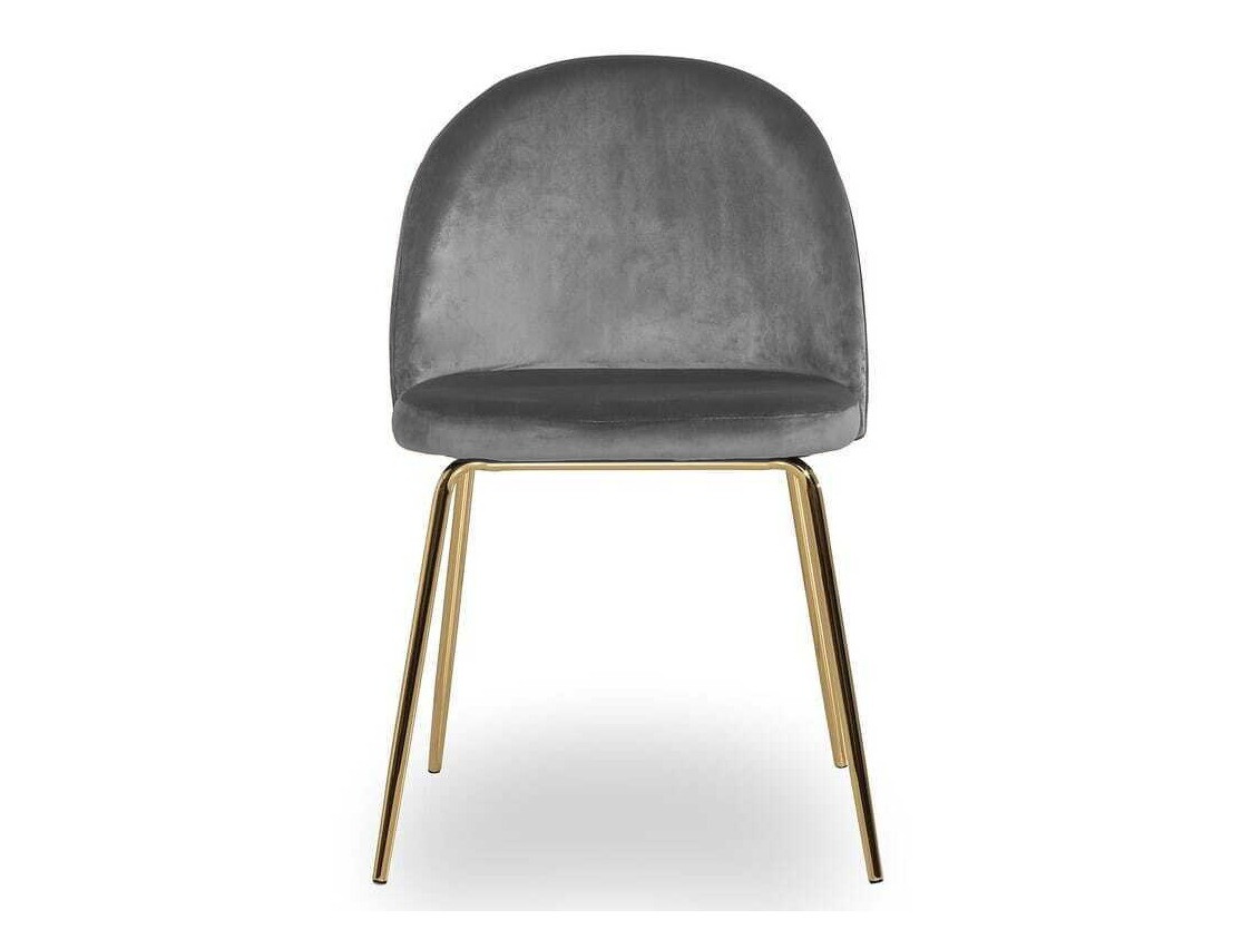 Krēsls Charleston 121 (Pelēks + Misiņš)