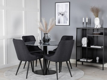 Krēsls Dallas 102 (Melns)