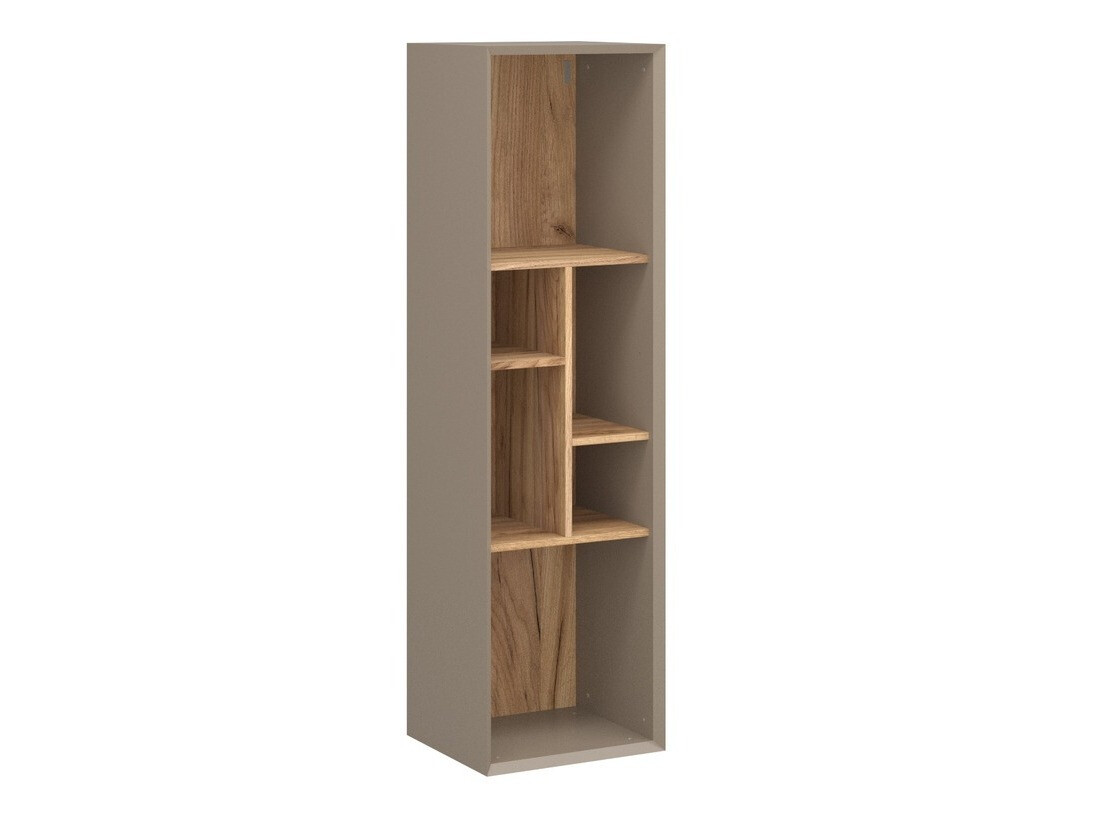 Настенная полка Sacramento 504 (Серый + Navarra дуб)