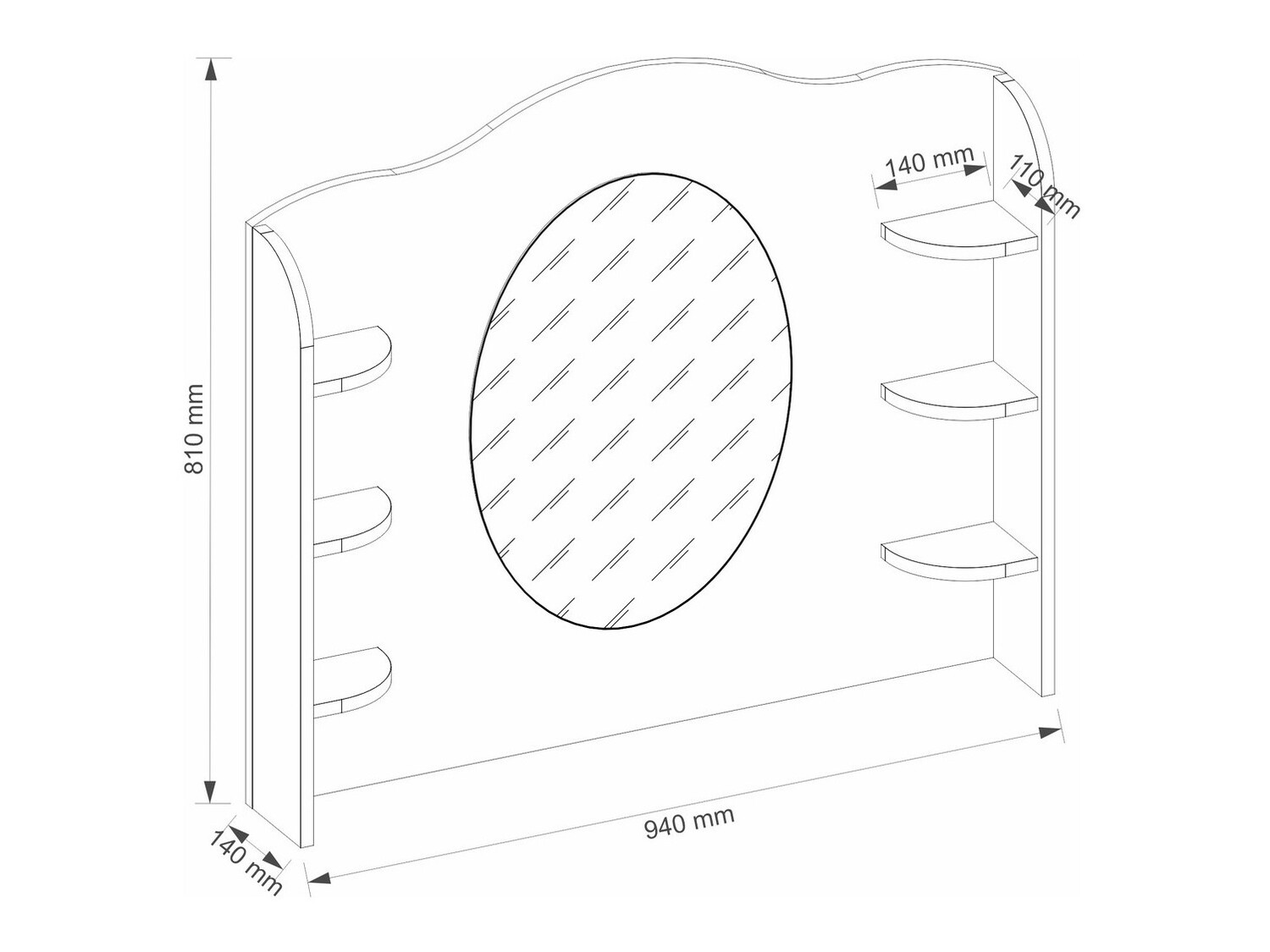 Spogulis Elblive 129