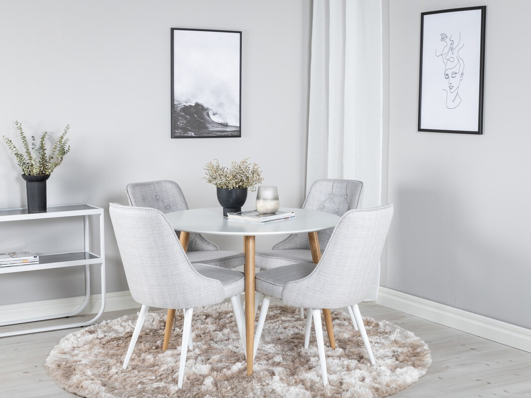 Стул Dallas 102 (Светло-серый)