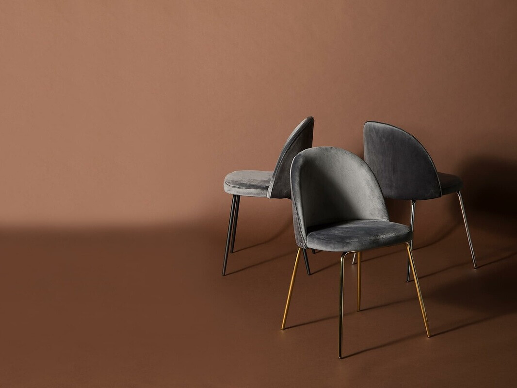 Krēsls Charleston 121 (Pelēks + Melns)