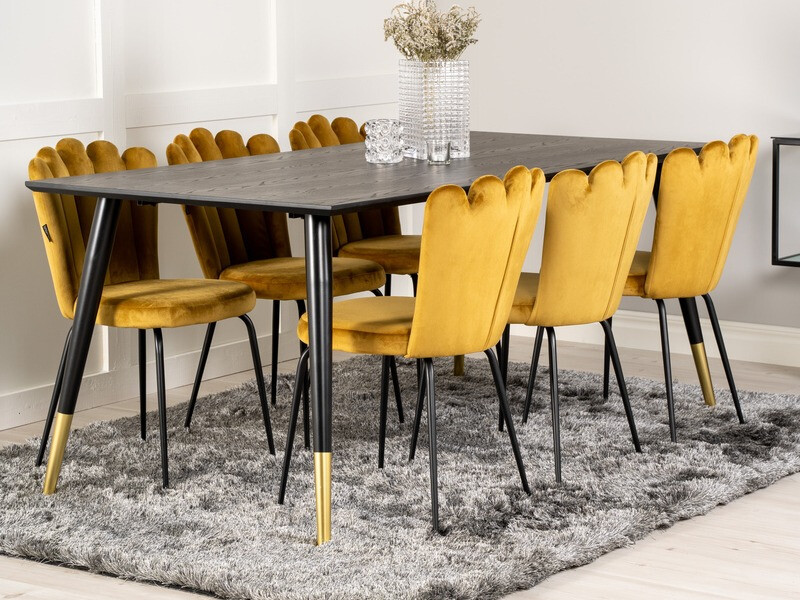 Krēsls Dallas 135 (Dzeltens)