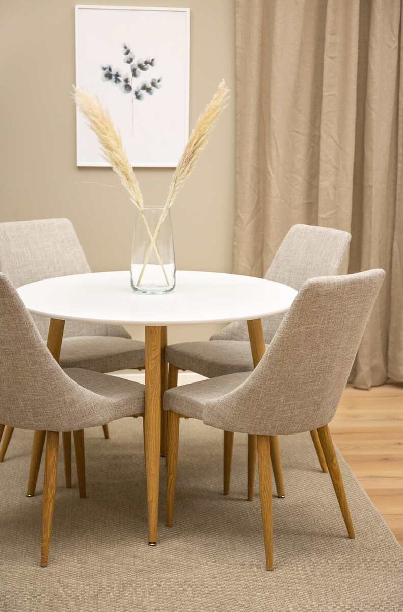 Krēsls Dallas 159 (Pelēks + Brūns)