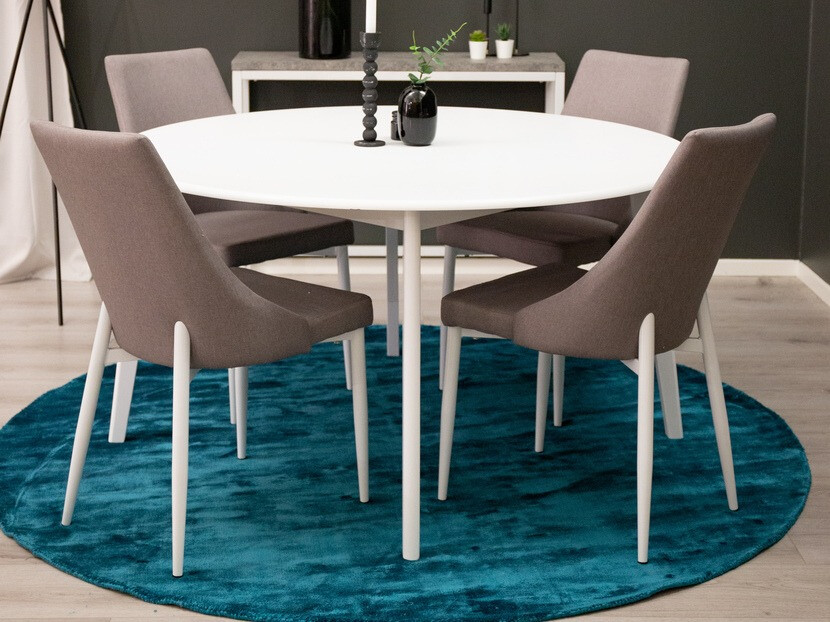 Krēsls Dallas 161 (Pelēks + Balts)