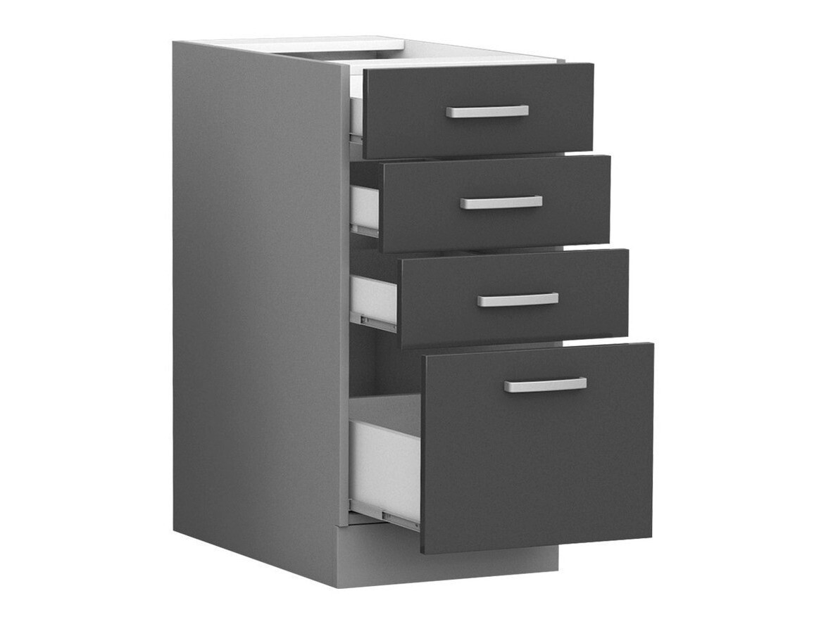 Moduļu skapis ar atvilktnēm Multi Cream 122