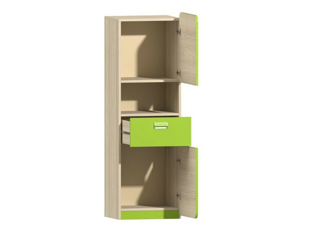 Стеллаж Ophmora 103 (Дуб + Белый)