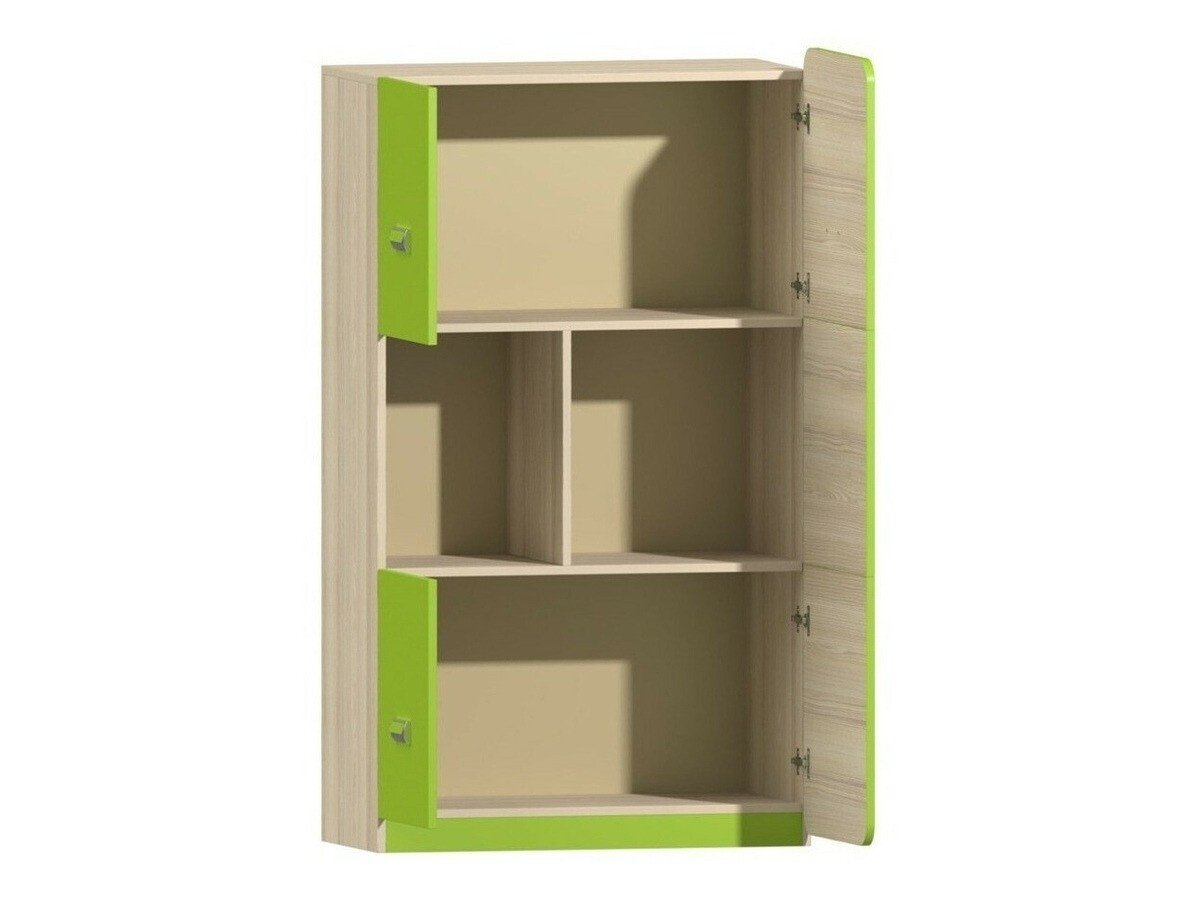 Стеллаж Ophmora 104 (Дуб + Белый)