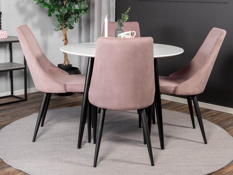 Krēsls Dallas 162 (Dusty rozā)