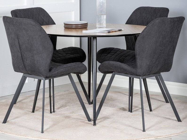 Krēsls Dallas 163 (Melns)