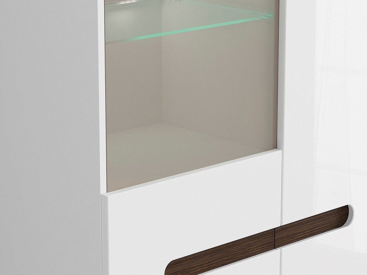 Plaukts Serveso 114 (Balts + Glancēts balts)