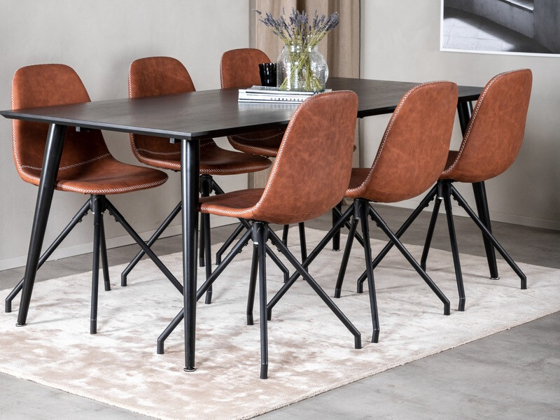 Стул Dallas 166 (Коричневый)