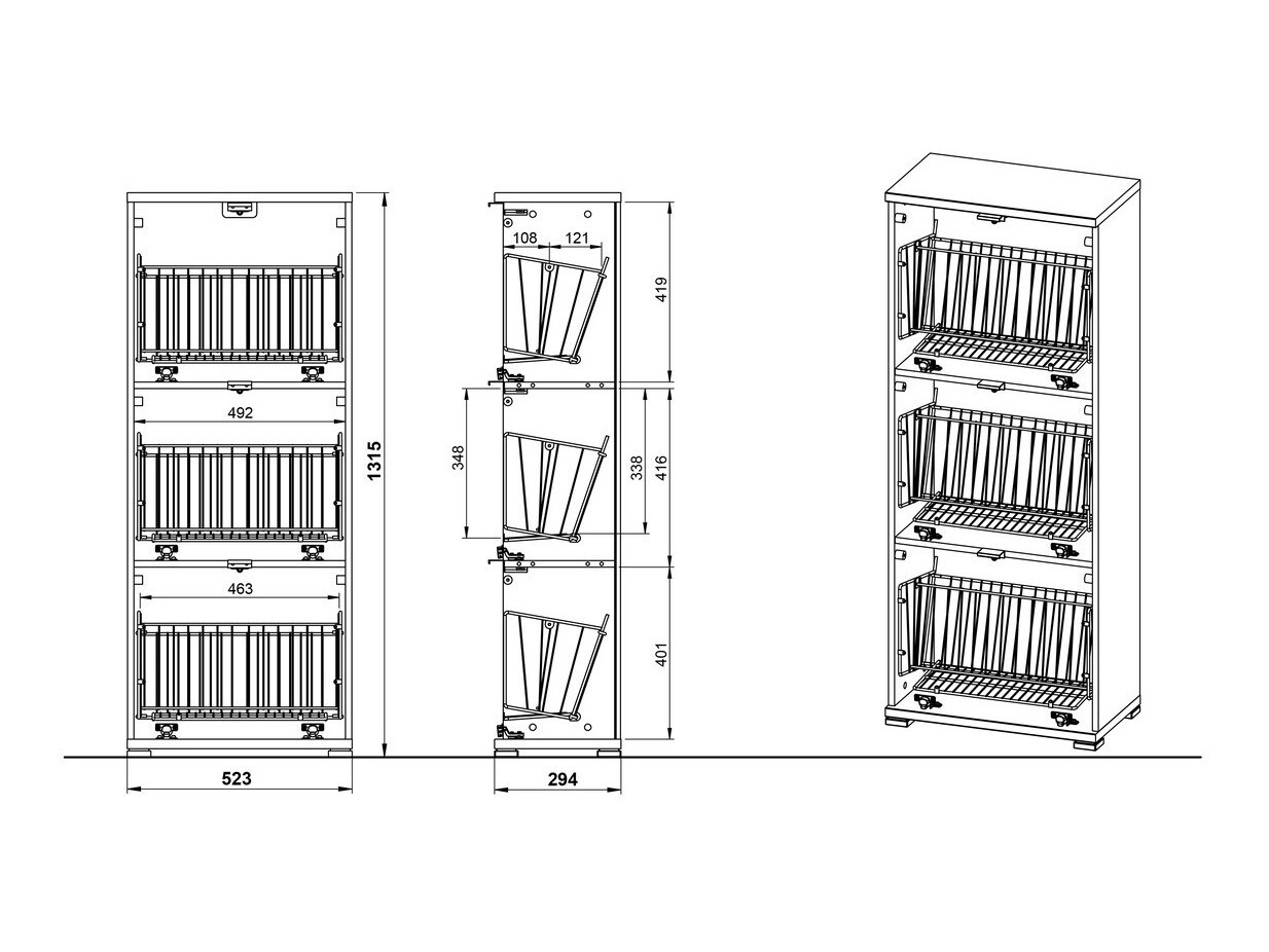 Тумба для обуви Veltena 119