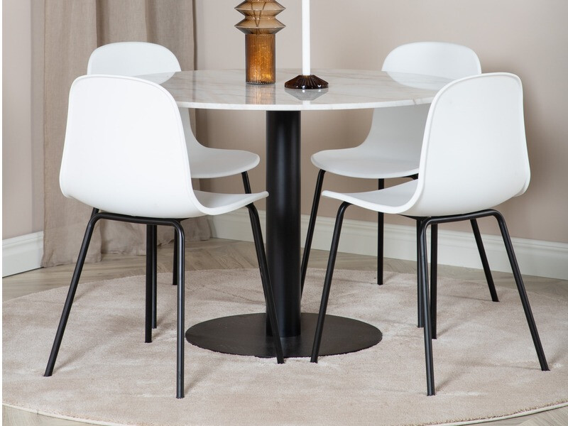 Krēsls Dallas 170 (Balts + Melns)