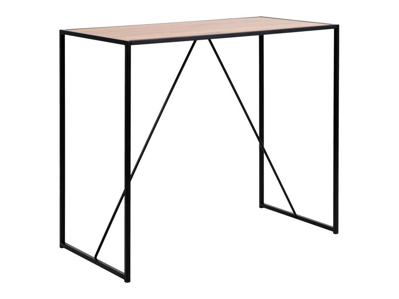 Ēdamistabas komplekts Norsica 517 (Melns + Gaišs koks)