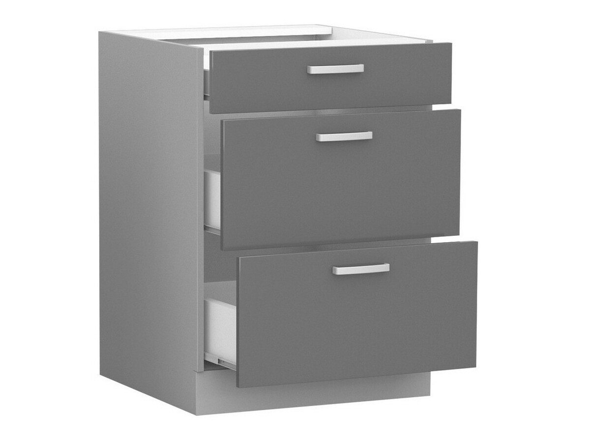 Модульный шкафчик с выдвижными ящиками Multi Grey 105