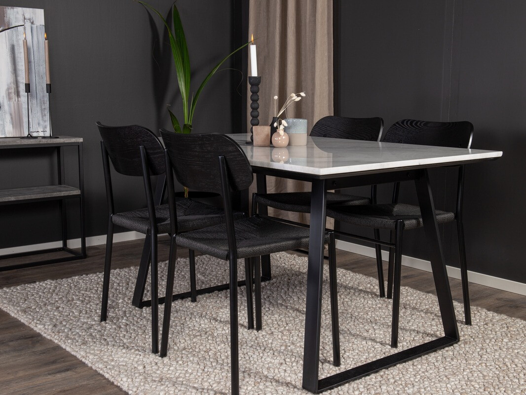 Krēsls Dallas 254 (Melns)