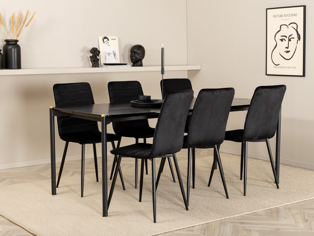 Krēsls Dallas 2552 (Melns)