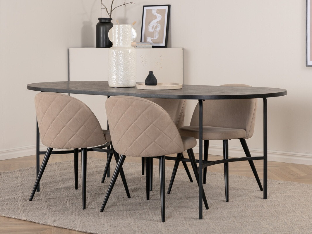 Krēsls Dallas 2640 (Bēšs + Melns)