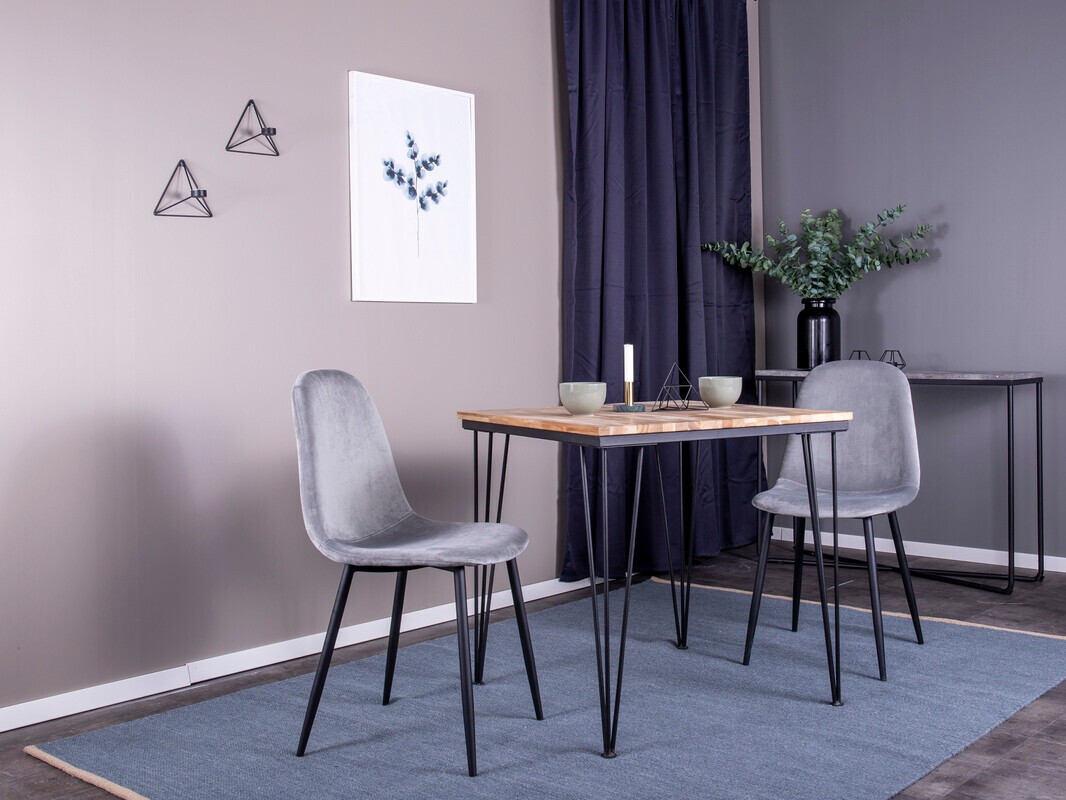 Krēsls Dallas 2699 (Gaiši pelēks + Melns)