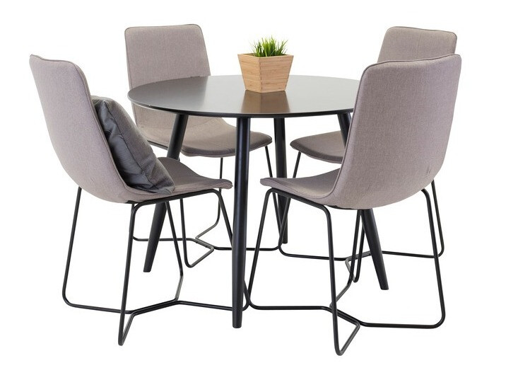 Стул Dallas 247 (Серый + Чёрный)