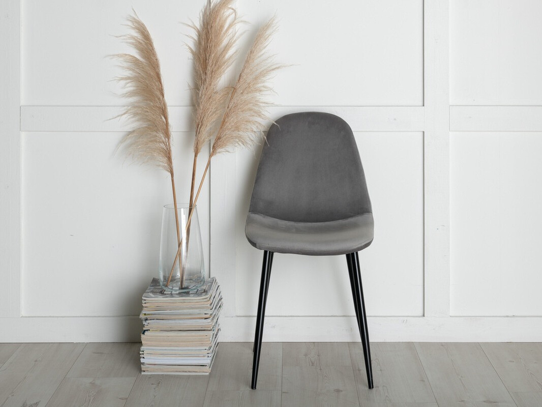 Стул Dallas 2699 (Светло-серый + Чёрный)