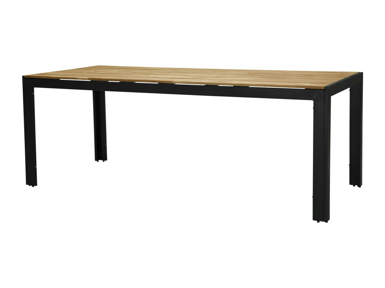 Dārza galds Dallas 673 (Akācija + Melns)