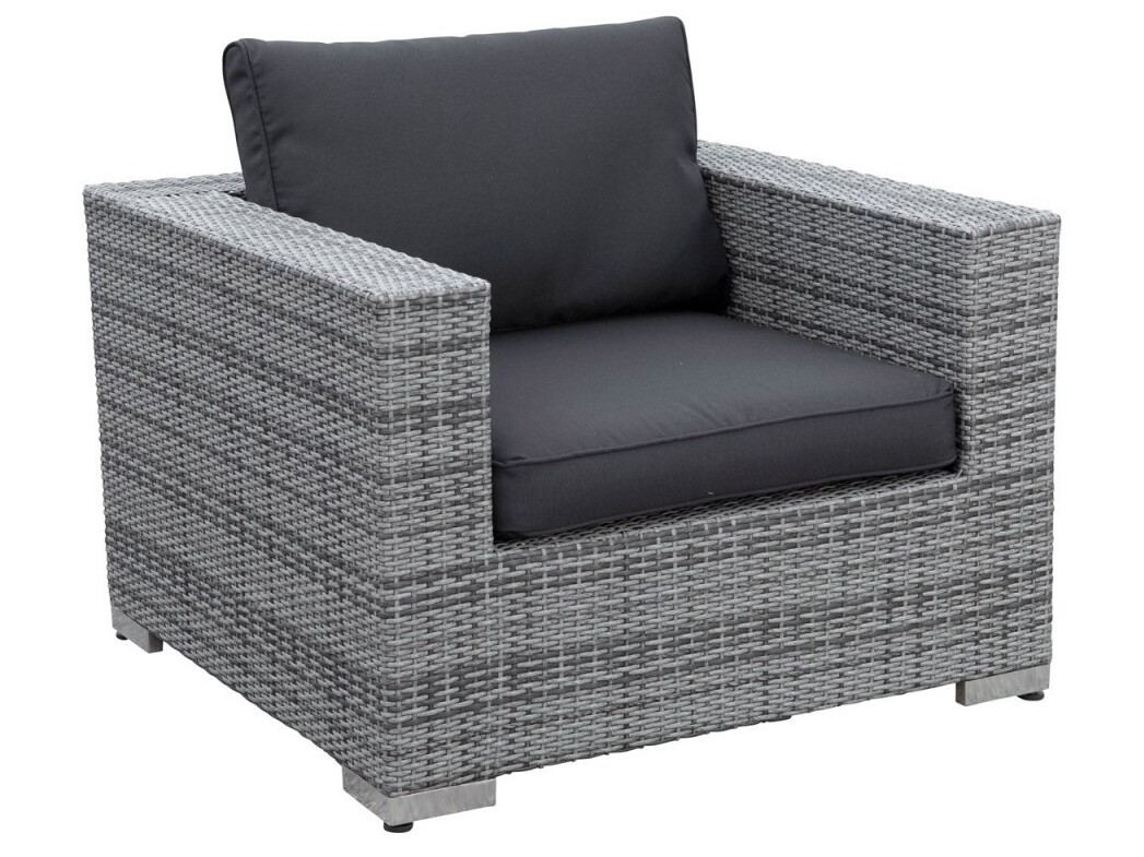 Dārza atpūtas krēsls Comfort Garden 1372 (Pelēks)