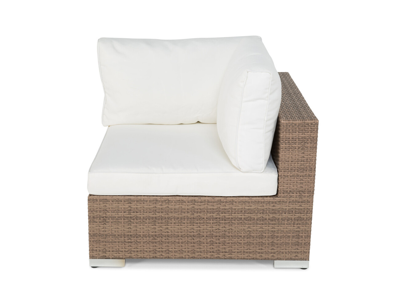 Dārza atpūtas krēsls Comfort Garden 1374 (Brūns + Balts)