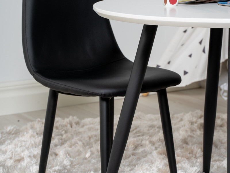 Bērnu krēsls Dallas 199 (Melns)