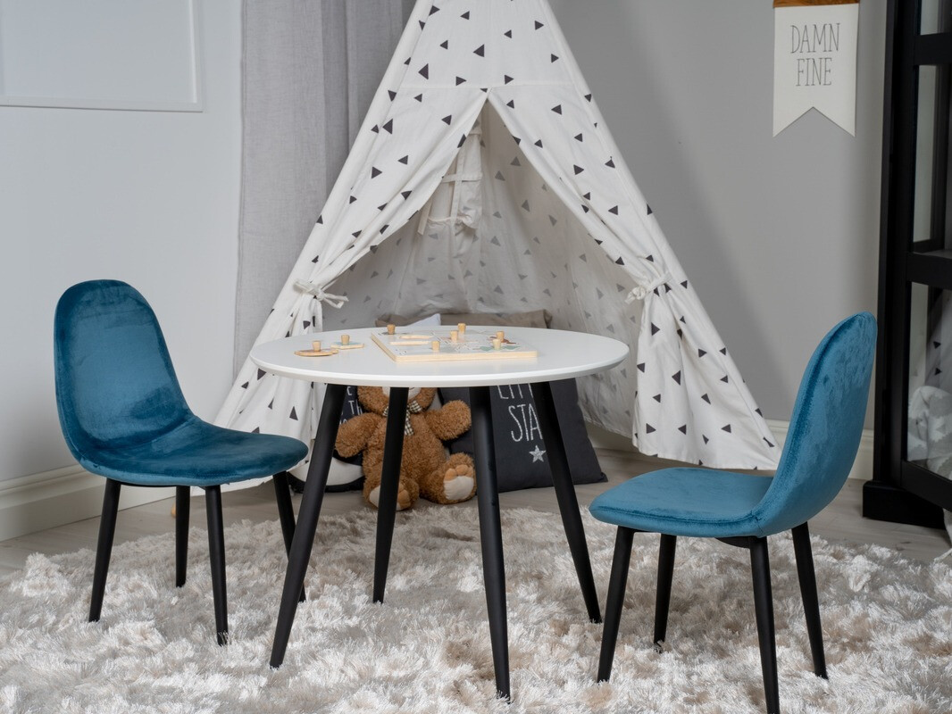 Bērnu krēsls Dallas 199 (Zils)