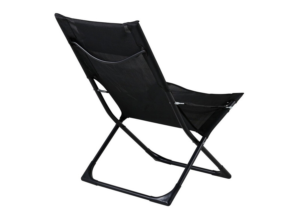 Dārza krēsls Dallas 800 (Melns)