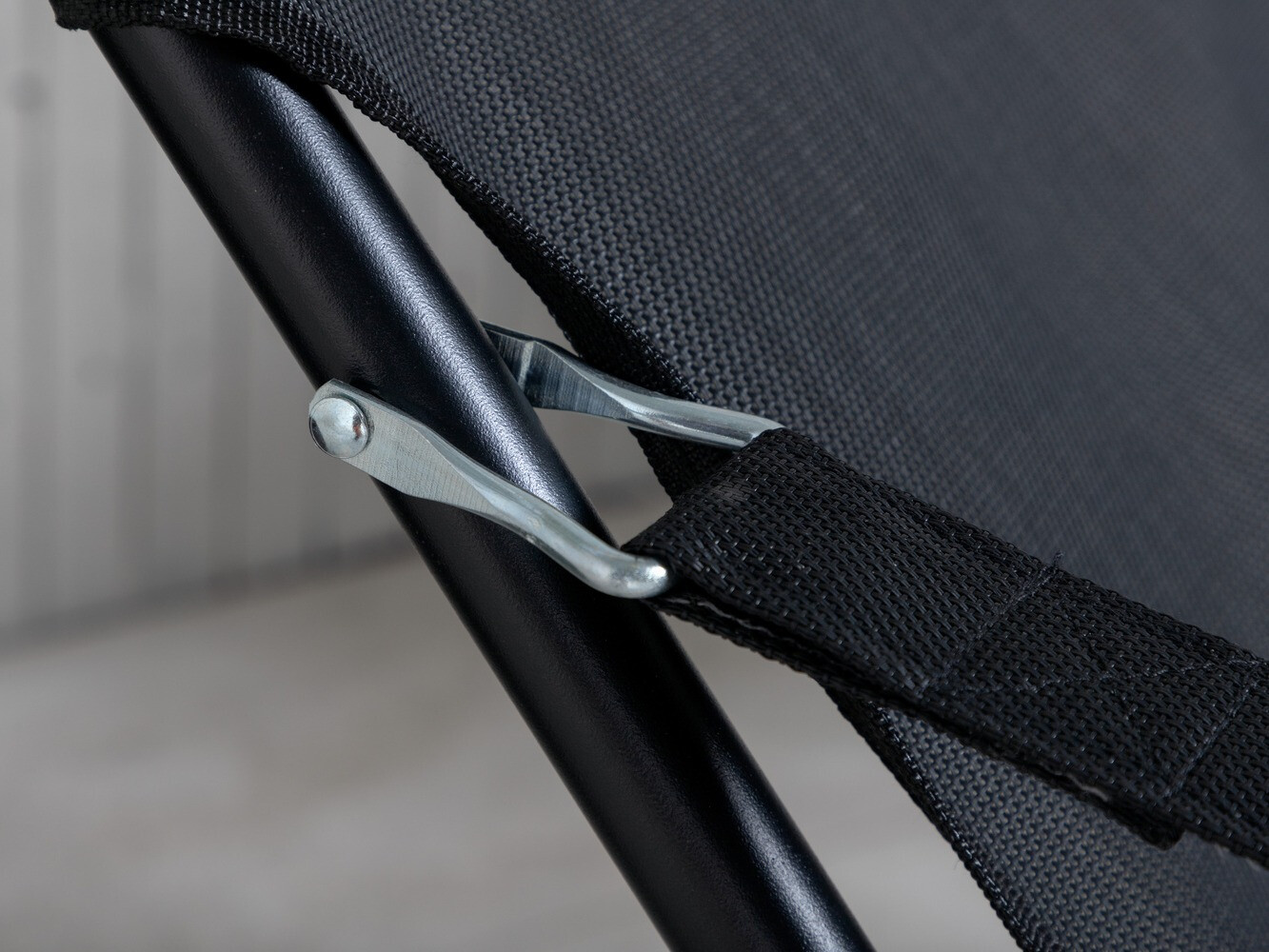 Dārza krēsls Dallas 800 (Melns)