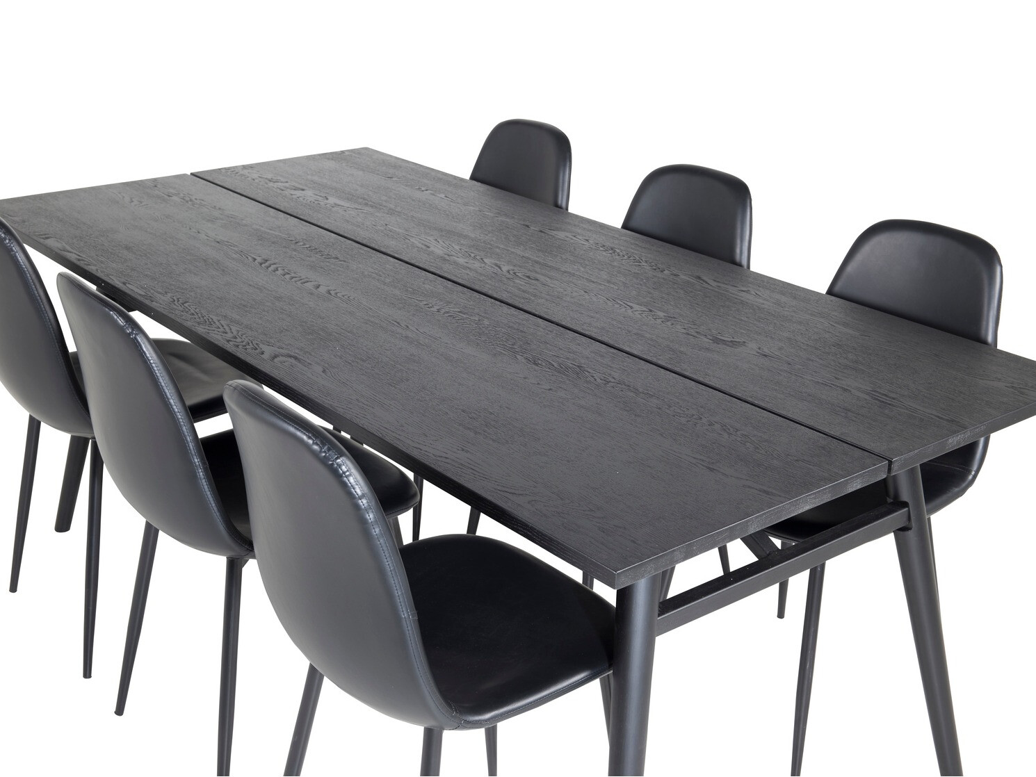 Ēdamistabas komplekts Dallas 1681 (Melns)