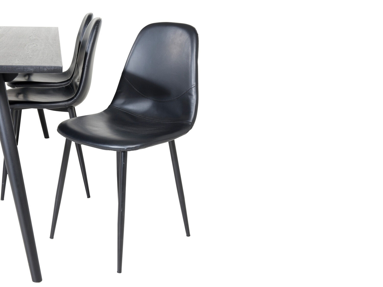 Ēdamistabas komplekts Dallas 1681 (Melns)