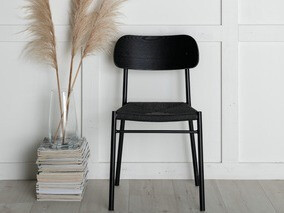 Ēdamistabas komplekts Dallas 1785 (Melns)