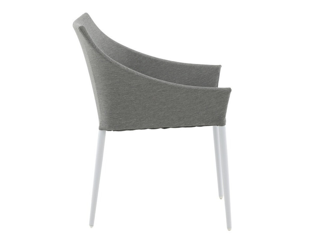 Dārza krēsls Dallas 2563 (Balts + Pelēks)