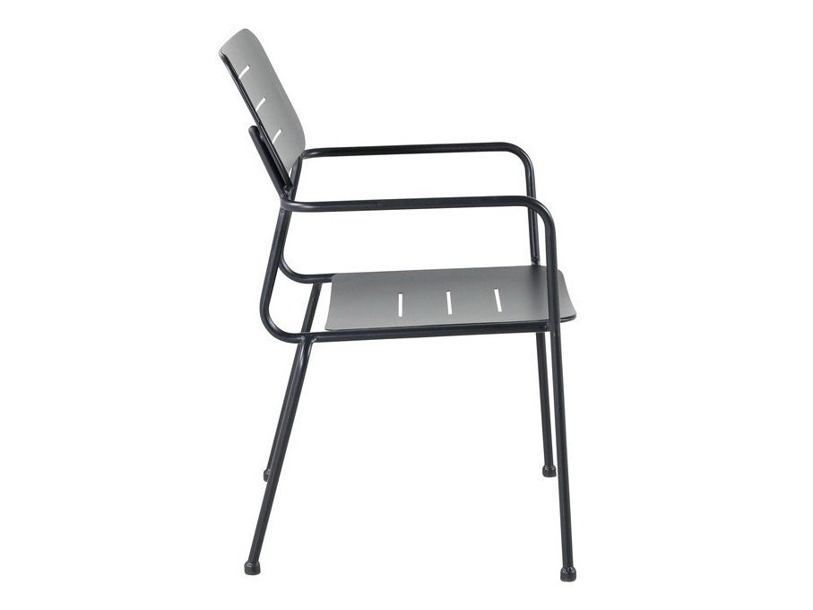 Dārza krēsls Dallas 2773 (Melns)