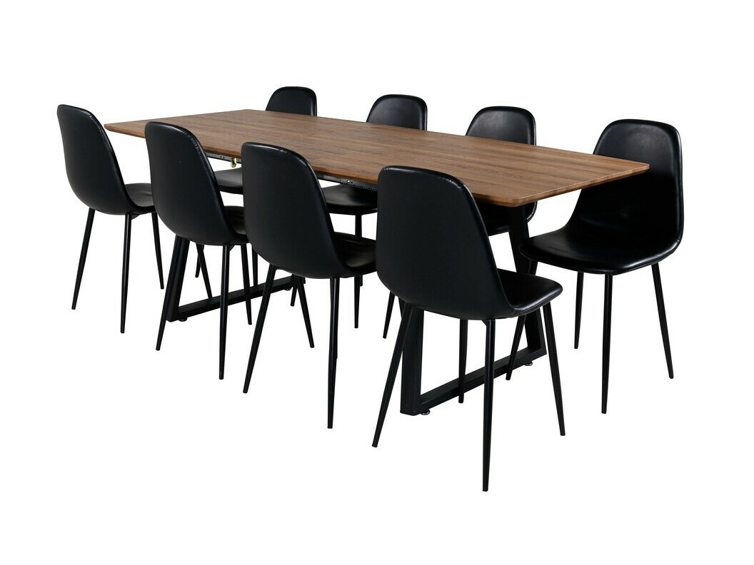 Обеденный гарнитур Dallas 331 (Чёрный)