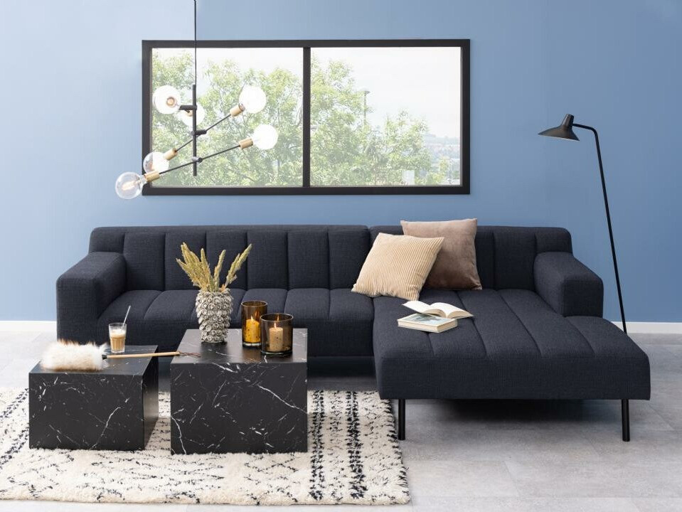 Žurnālu galdiņu komplekts Norsica 603 (Melnais marmors)