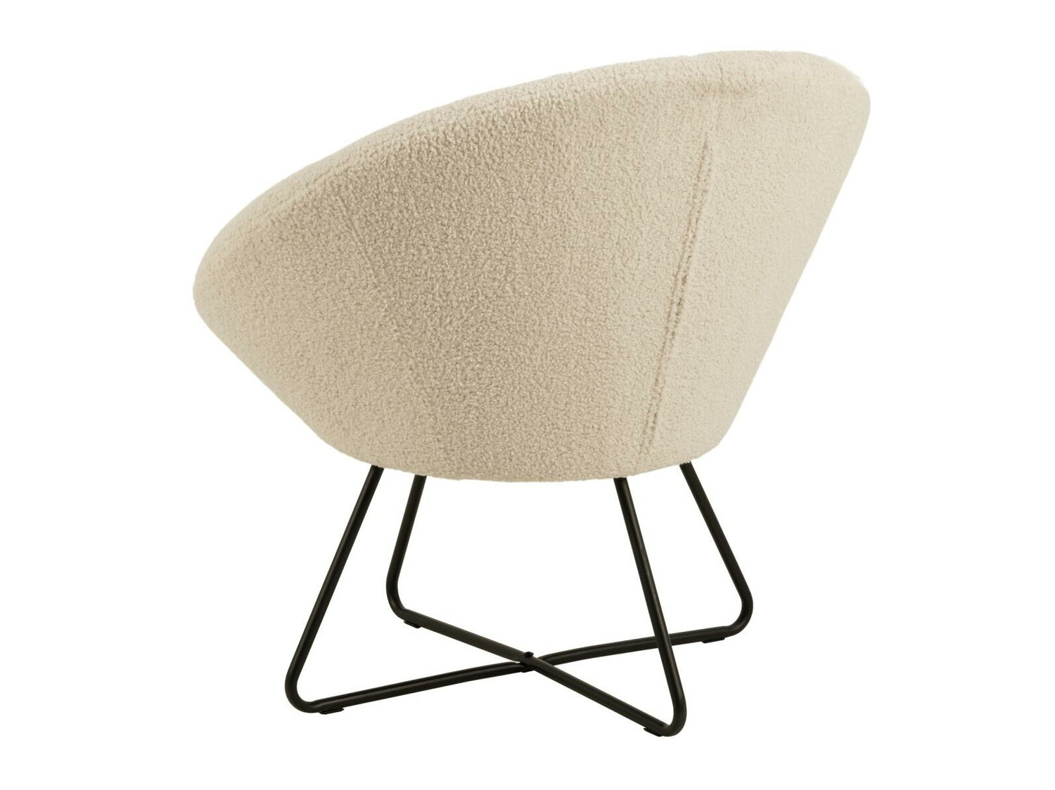 Кресло Norsica 245 (Крем + Чёрный)